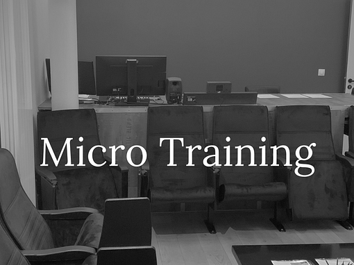 Micro Training (anciens stagiaires)
